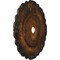 Ekena Millwork Angel Ceiling Medallion (Fits Canopies up to 15 3/4"), 32 1/4"OD x 3 5/8"ID x 1 1/8"P, Rust CM32ANRUS - alternate 5